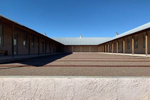 Carl Andre, 'Chinati Thirteener' (2010). Permanent collection, the Chinati Foundation, Marfa, Texas. © 2020 Carl Andre / ARS, New York. Photo: Georges Armaos.